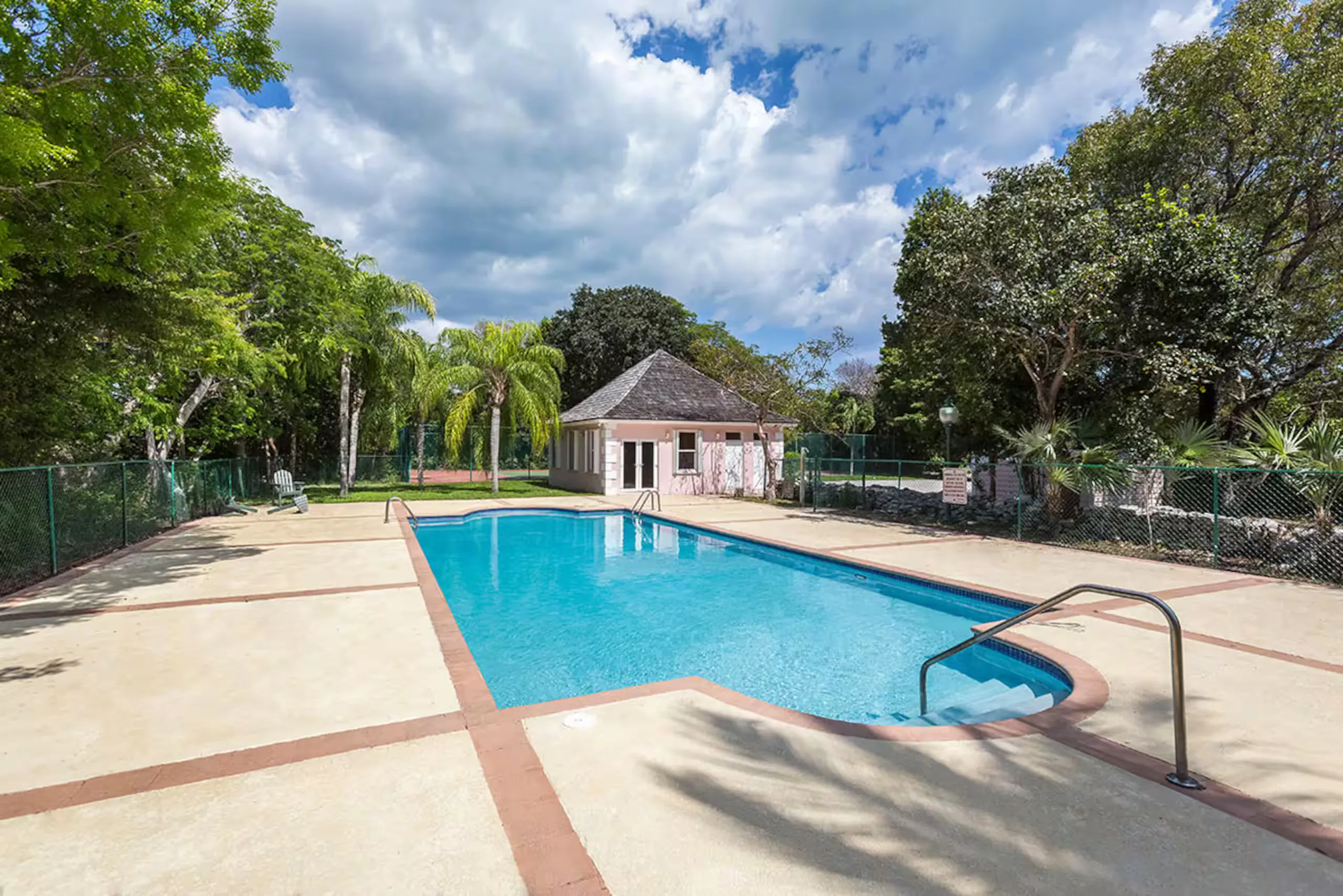 Shared community swimming pool